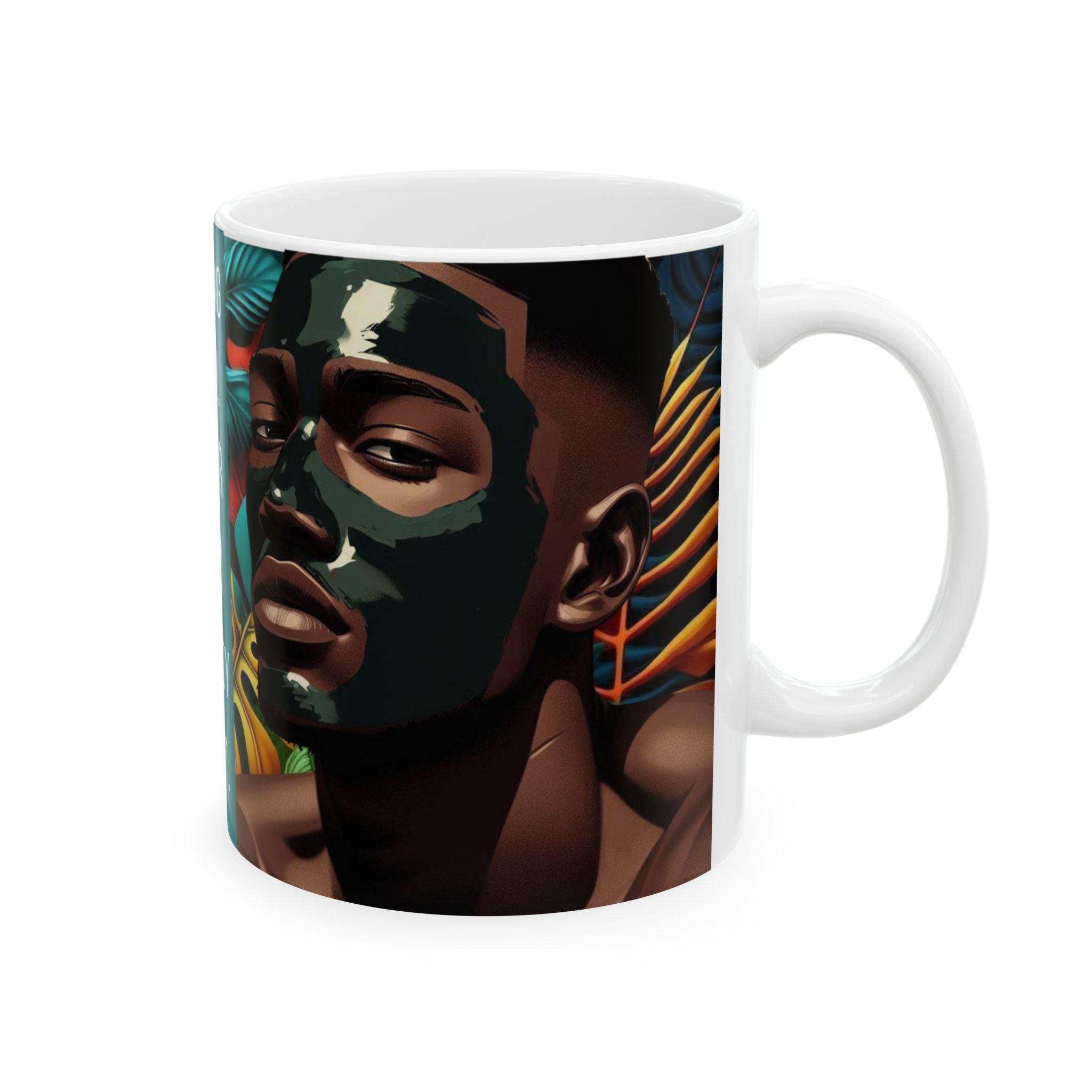 Strong body. clear mind. steady spirit Ceramic Mug