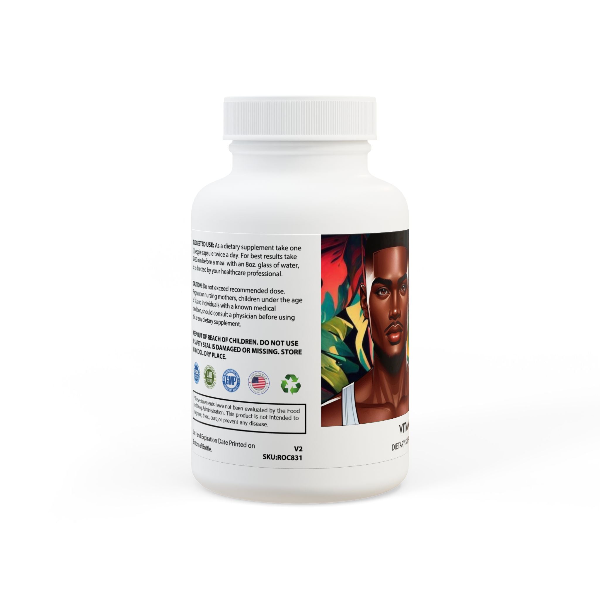 Vitamin K2 + D3 Supplement (60 Capsules)