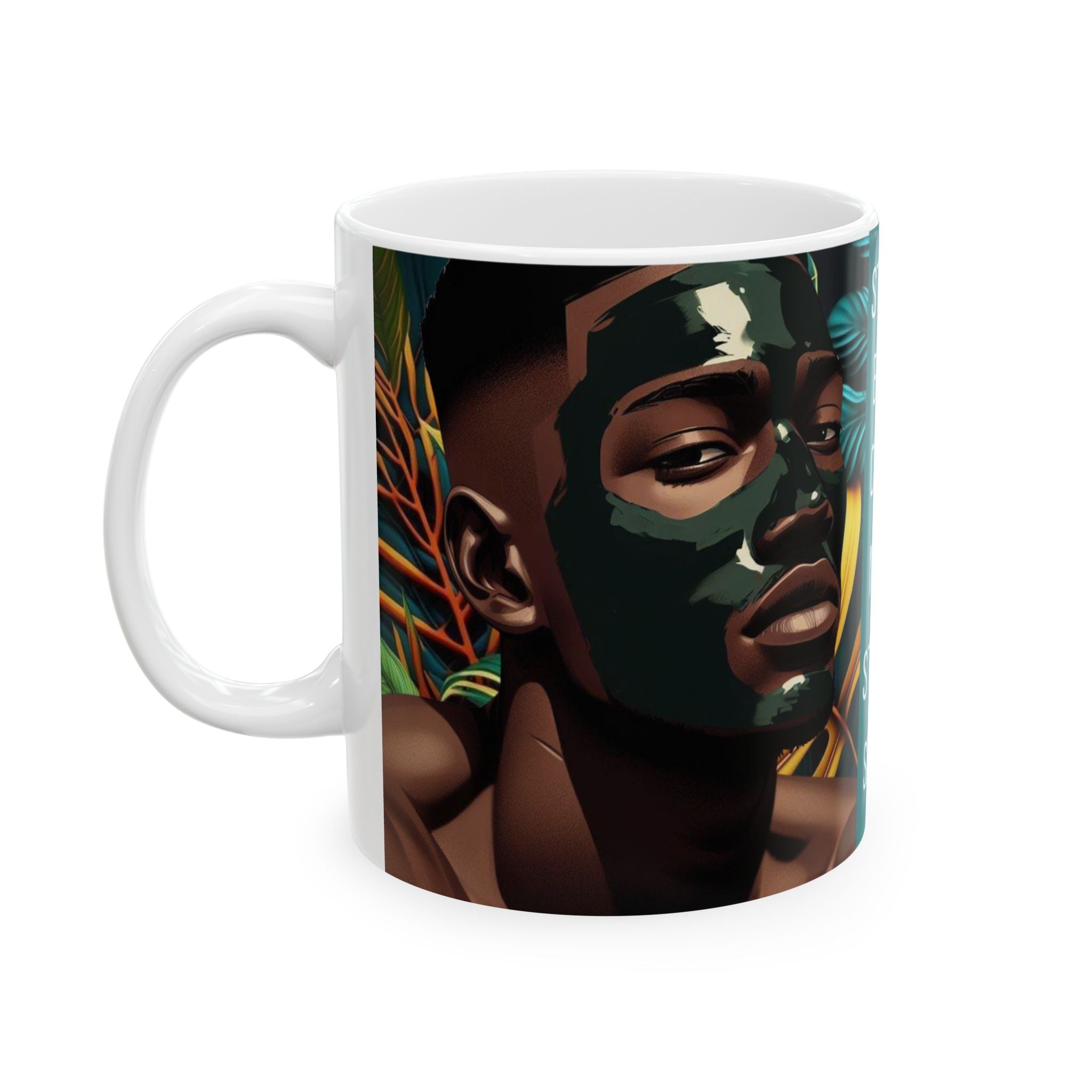 Strong body. clear mind. steady spirit Ceramic Mug