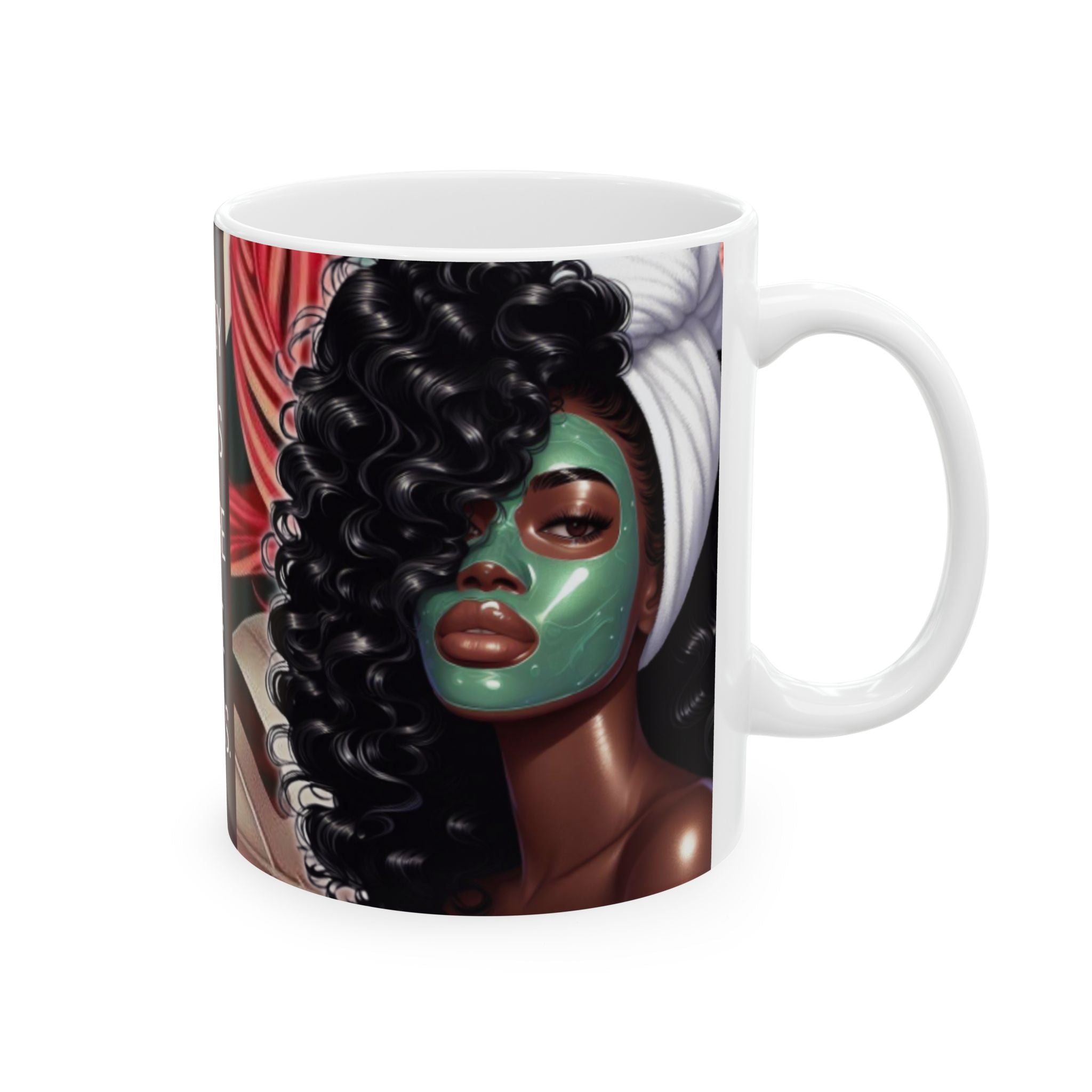 Energy Flows Where Love Grows Ceramic Mug