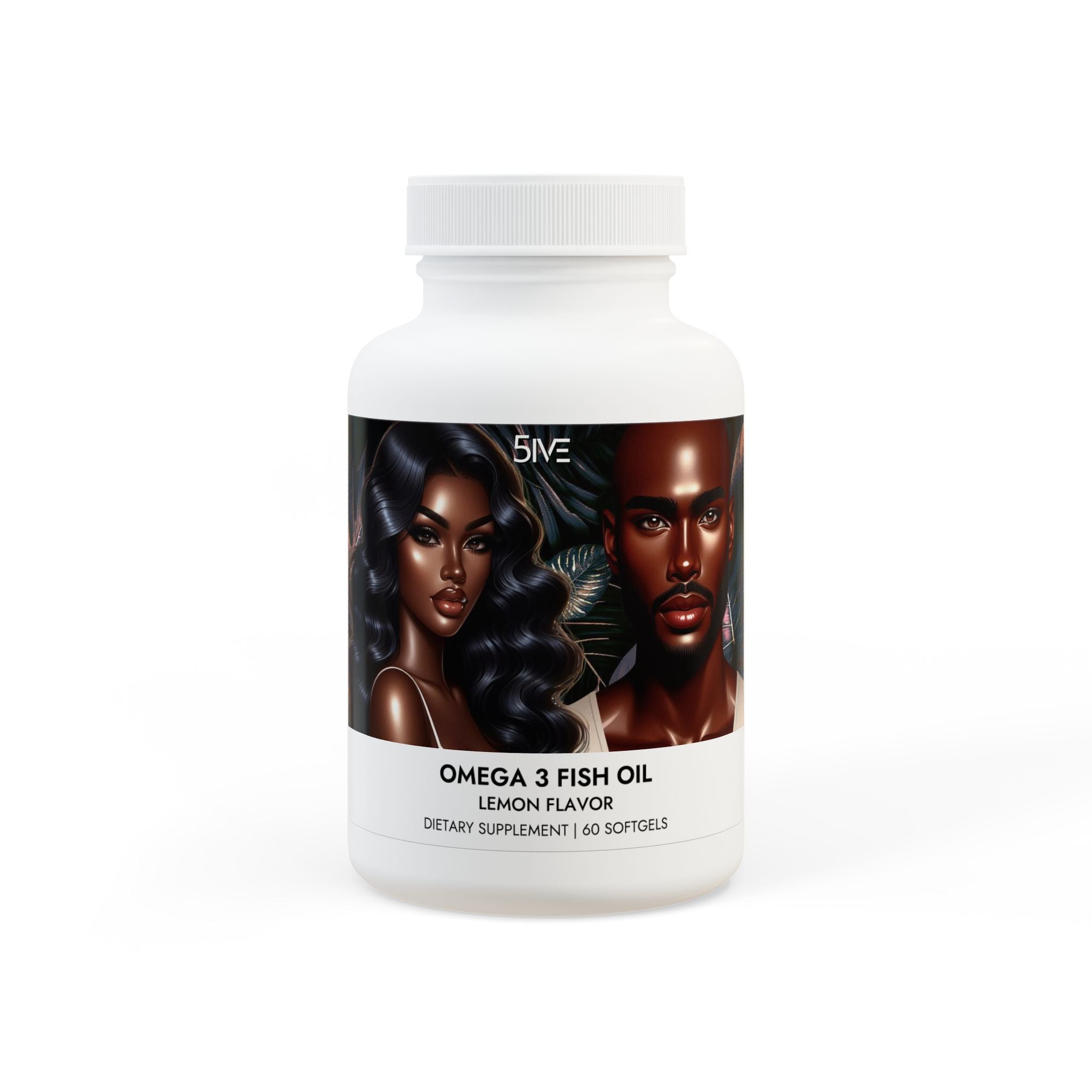 Omega 3 Fish Oil Supplement (60 Softgels)