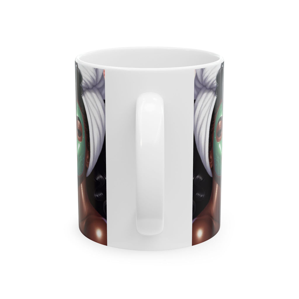 Energy Flows Where Love Grows Ceramic Mug
