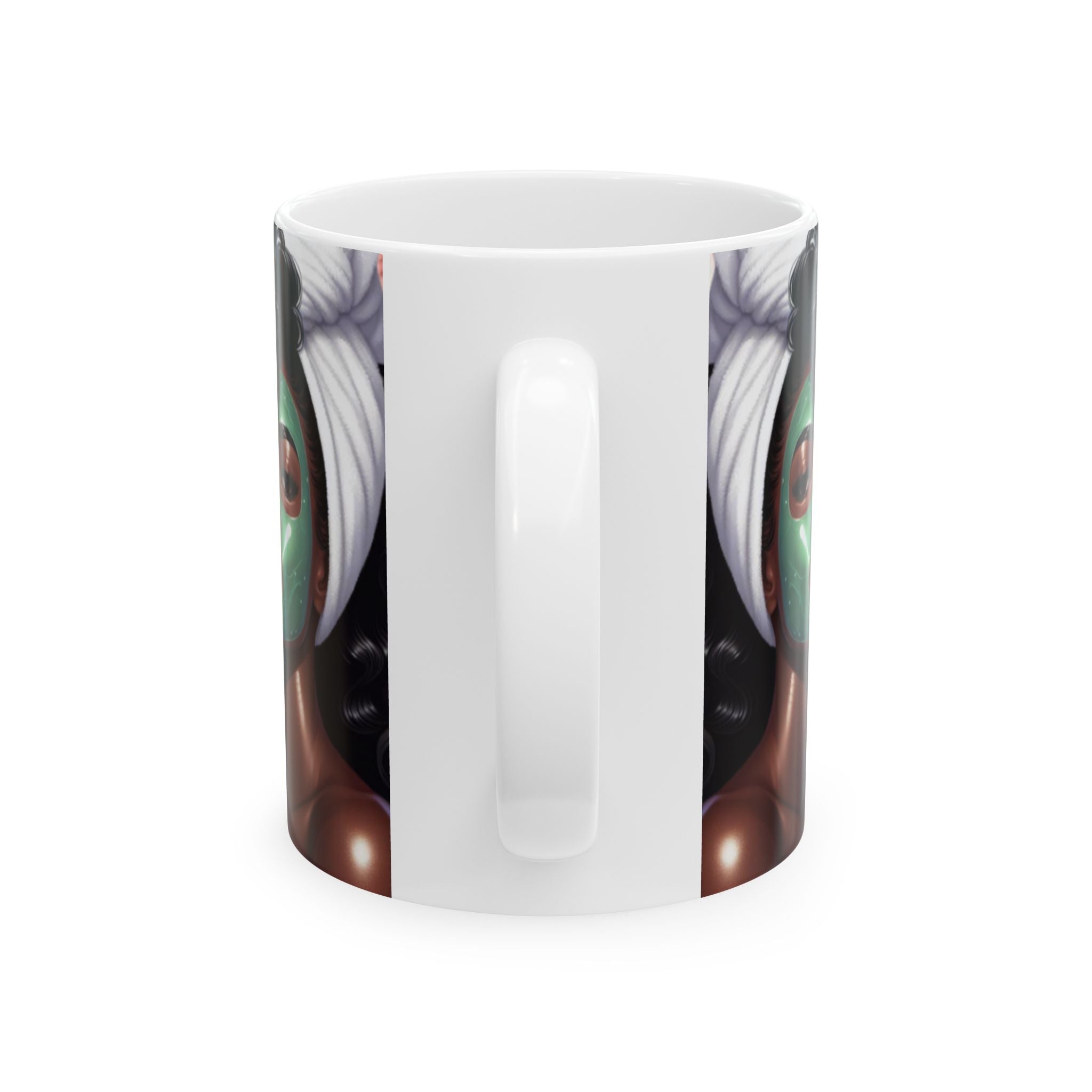 Energy Flows Where Love Grows Ceramic Mug