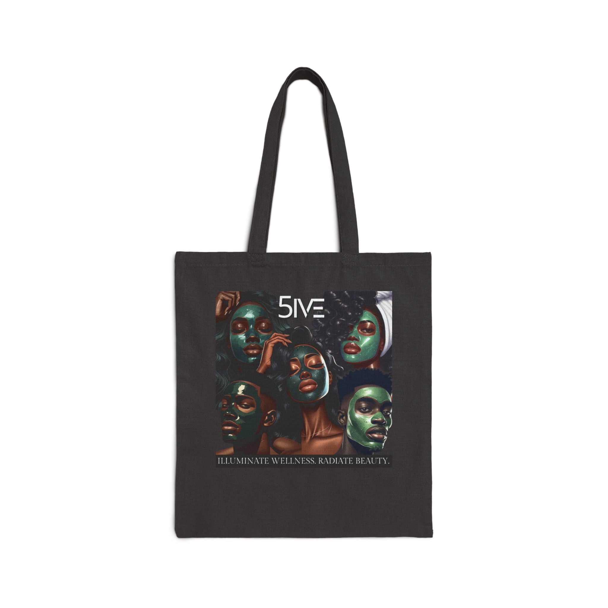 5ive Canvas Tote Bag