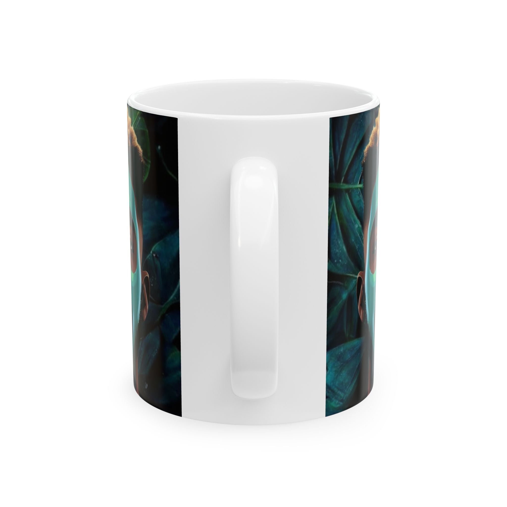 A Man Who Invests In Himself Shines Ceramic Mug